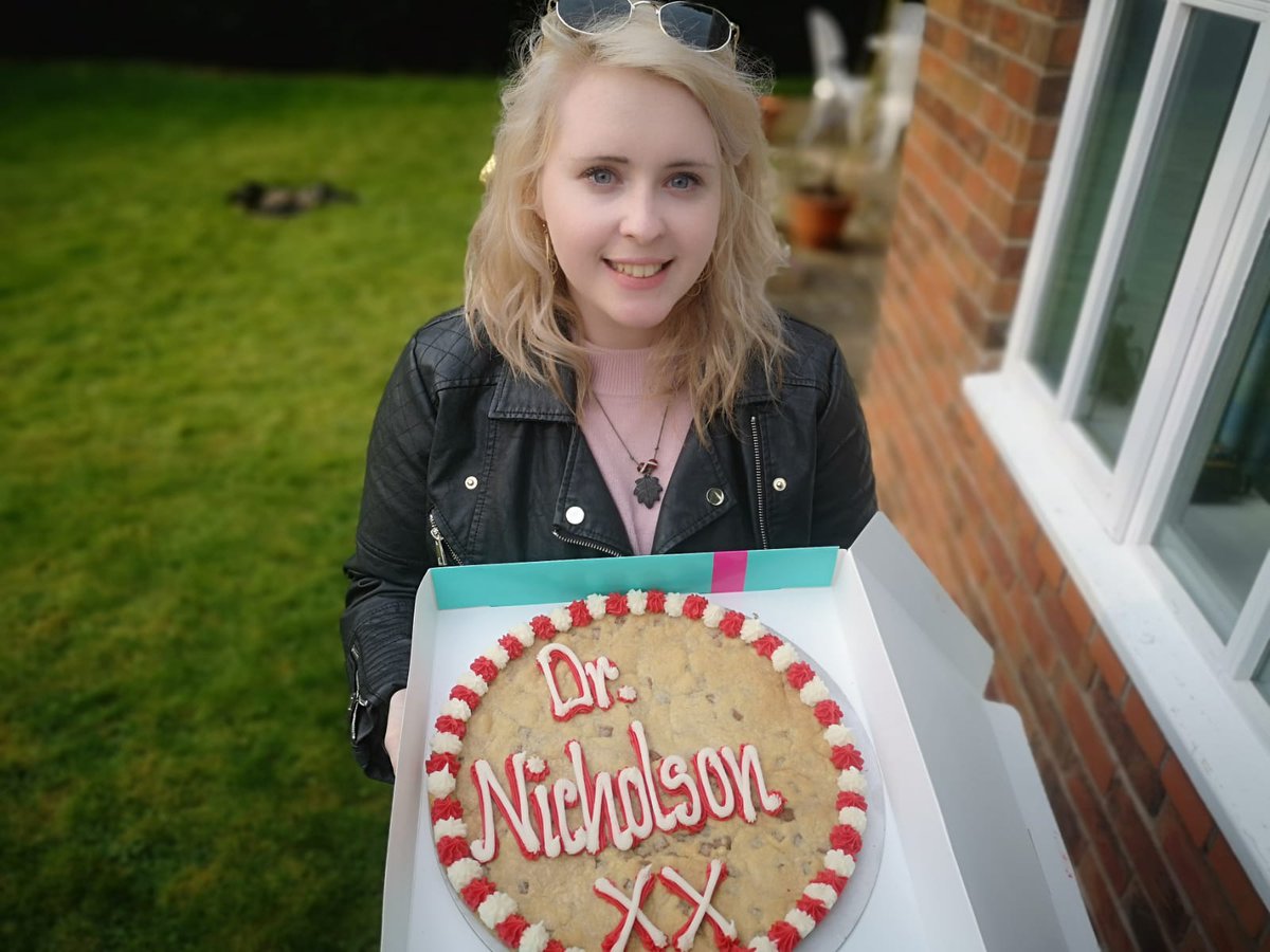 Rachael Nicholson (@rl_nicholson) on Twitter photo With the final submission process complete, my PhD is officially finished!! 🎉 #PhDone
It's been a few weeks since my viva and it still doesn't feel real!
Thanks for everything Richard Darley, <a href="/alex_tonks/">Alex Tonks</a> <a href="/anacatmenezes/">Ana Catarina Menezes</a> <a href="/aleksandra_m_a/">Aleksandra Mazurek Azevedo</a> <a href="/AdamLeckenby/">Adam Leckenby</a> <a href="/CUmedicengage/">Cardiff University School of Medicine</a> With the final submission process complete, my PhD is officially finished!! 🎉 #PhDone
It's been a few weeks since my viva and it still doesn't feel real!
Thanks for everything Richard Darley, <a href="/alex_tonks/">Alex Tonks</a> <a href="/anacatmenezes/">Ana Catarina Menezes</a> <a href="/aleksandra_m_a/">Aleksandra Mazurek Azevedo</a> <a href="/AdamLeckenby/">Adam Leckenby</a> <a href="/CUmedicengage/">Cardiff University School of Medicine</a>