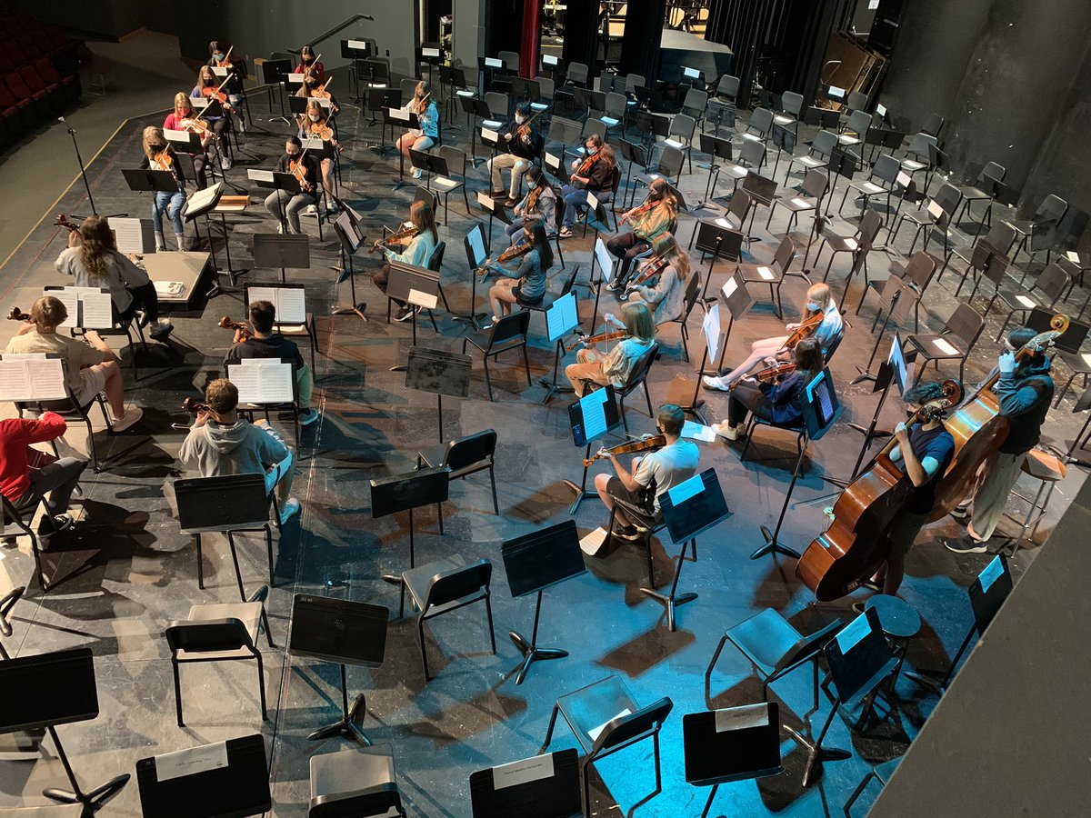 Spring Orchestra Concert tonight at 7:00pm. Doors open at 6:45pm. Assigned socially distanced seating via ticketing. Epic humans making epic music. <a href="/RomBrittany/">Brittany A Rom</a> <a href="/m_south_hs/">Millard South HS</a> <a href="/MSHSactivities/">Millard South Activities</a>