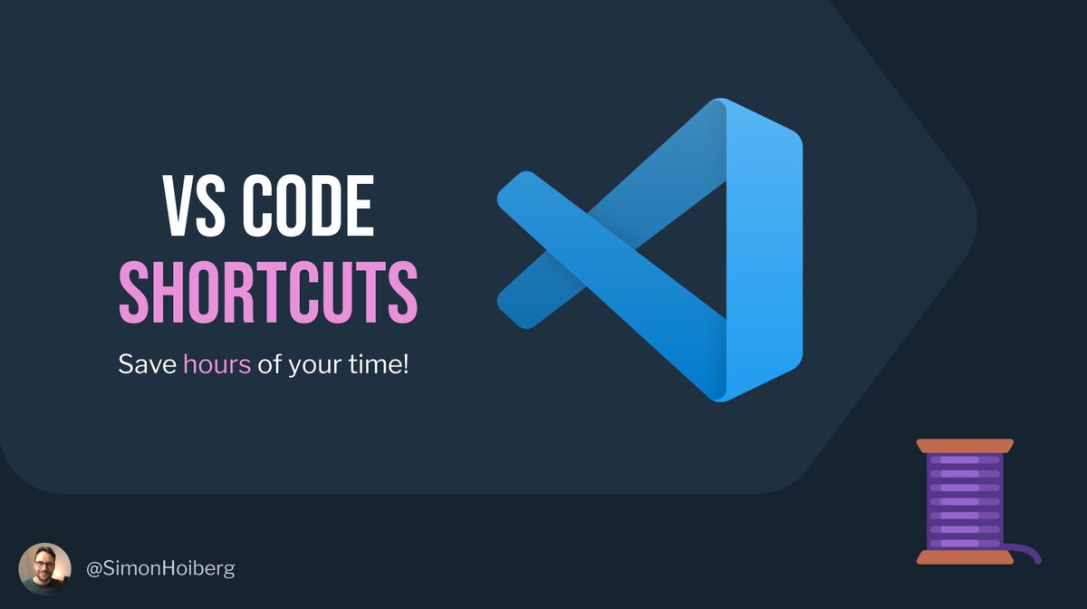 VSCode Shortcuts 7 Essential VSCode Shortcuts that you should learn by heart.Save time and become super-efficient while coding.