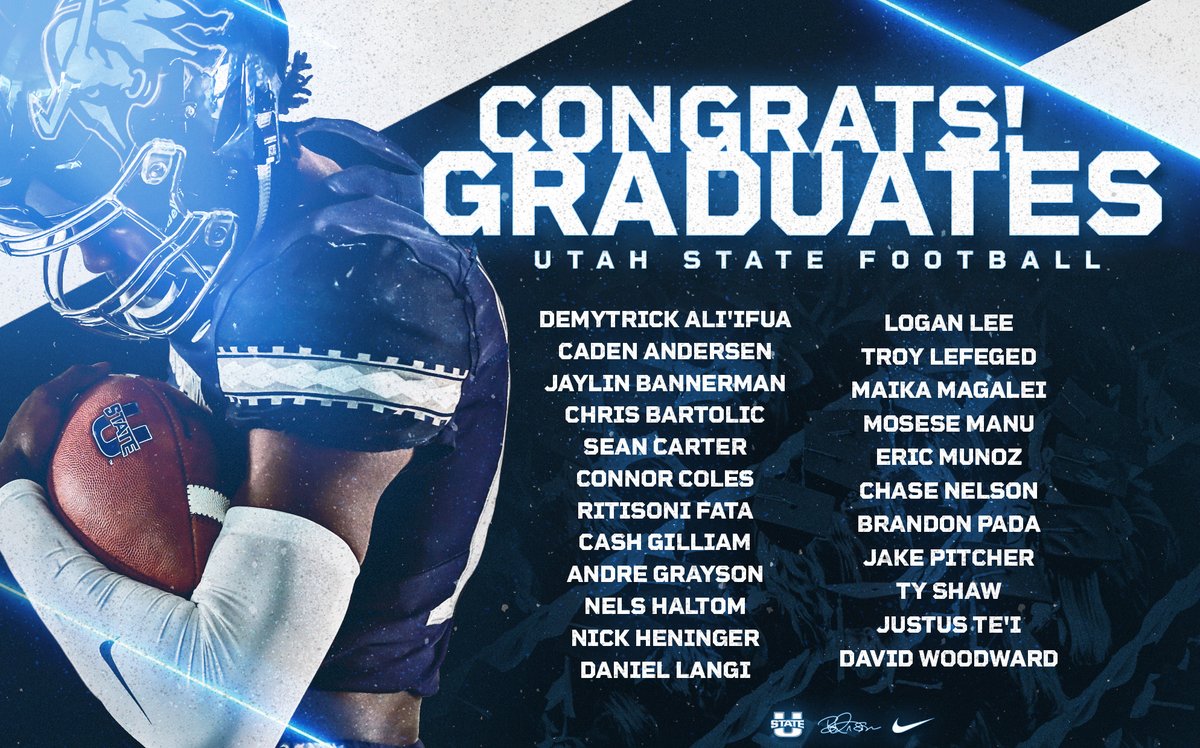 As graduation ceremonies begin today, we wanted to recognize and  congratulate all of our players who received their degrees during the  2020-2021 academic year! Congratulations Graduates on this monumental  achievement 🎉🎓 #AggiesAllTheWay ..., image size:1200x748