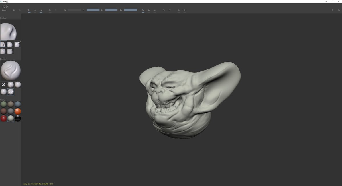 Urza2's tweet image. Probado el software Nclay de @nclaydev .

Para ser una versión tan temprana, lo cierto es que no se maneja nada mal, y responde muy bien al ratón (tengo que probar con la tableta). Lo de los atajos de teclado siempre se agradece.

Test hecho en unos 10 minutos.
