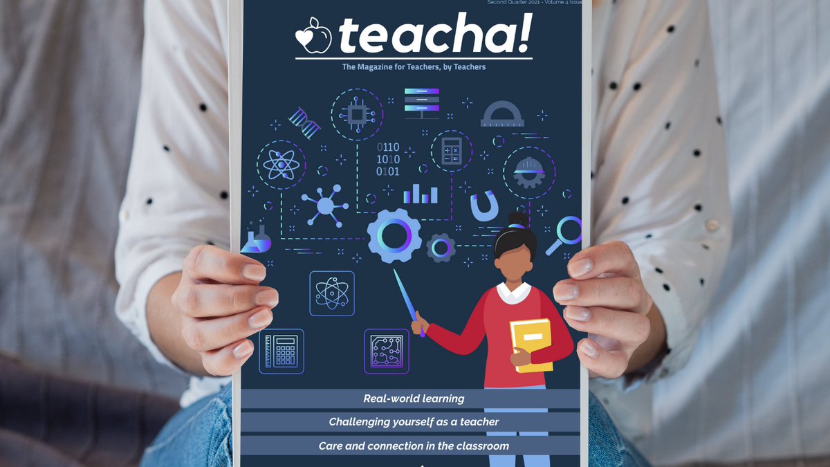 Die nuutste gratis uitgawe van die Teacha! Magazine is nou beskikbaar! Leer meer oor STEM-onderrig, maniere om jouself as onderwyser uit te daag en wenke om beter na jou welstand as onderwyser te kyk.

hubs.ly/H0MJWh00