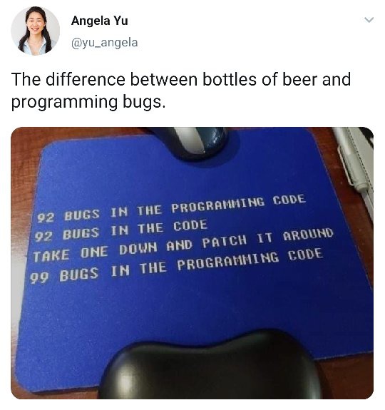 ByteThisCoding's tweet image. This is pretty clever 🤠
#softwarebugs #badprogramming #debugging #debuggingmemes #bytethis #computer #computermemes #humor #memes #funny