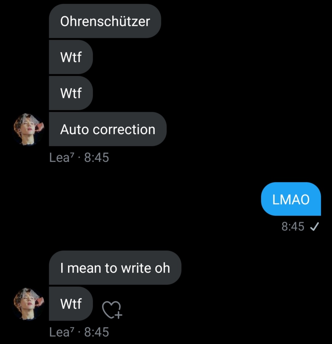 beware of her autocorrect tho, it's acting up