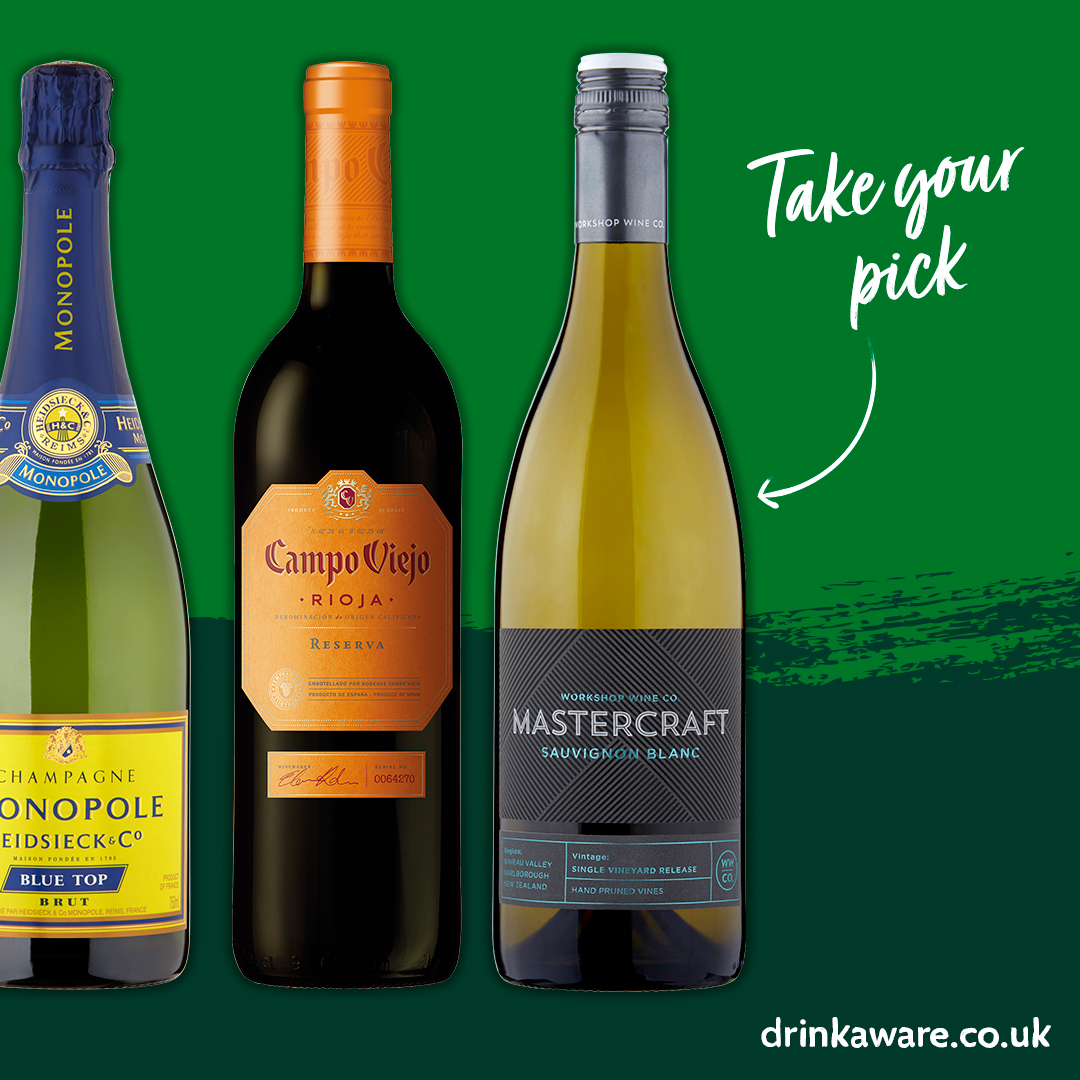 Morrisons's tweet photo. Take your pick from Rose, Red, White or even Sparkling! Buy 2 bottles and you'll get the 3rd Free! 

#ExcludesScotland https://t.co/q9us1nwAaQ
