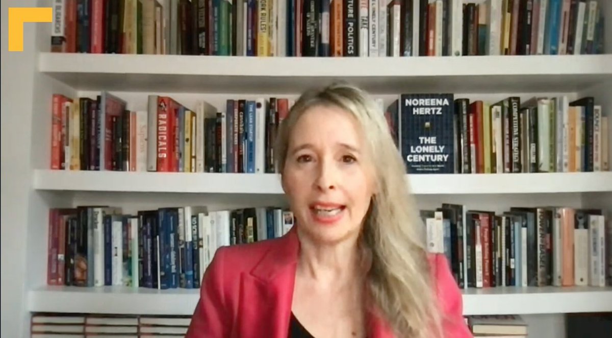 #BIMASpringboard "Capitalism and care are not contradictions.. loneliness does not only present a challenge but it presents an opportunity for companies." <a href="/noreenahertz/">Noreena Hertz</a> on the loneliness economy.