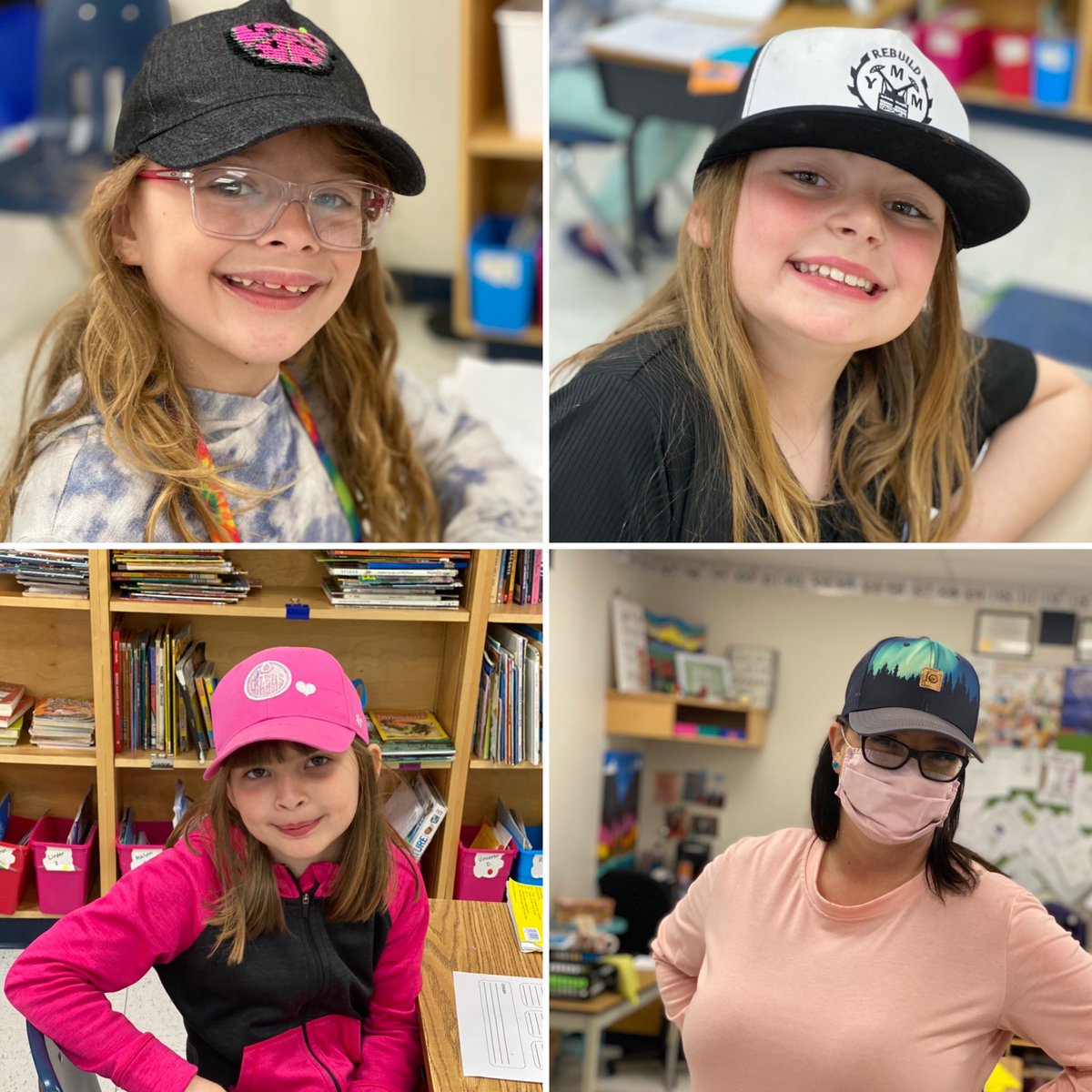 St_JohnXXIII's tweet image. Hats on for Mental Health! Showing our support and love at St. John! ❤️@EICSCatholic @EICSfaith_well #hatsonformentalhealth