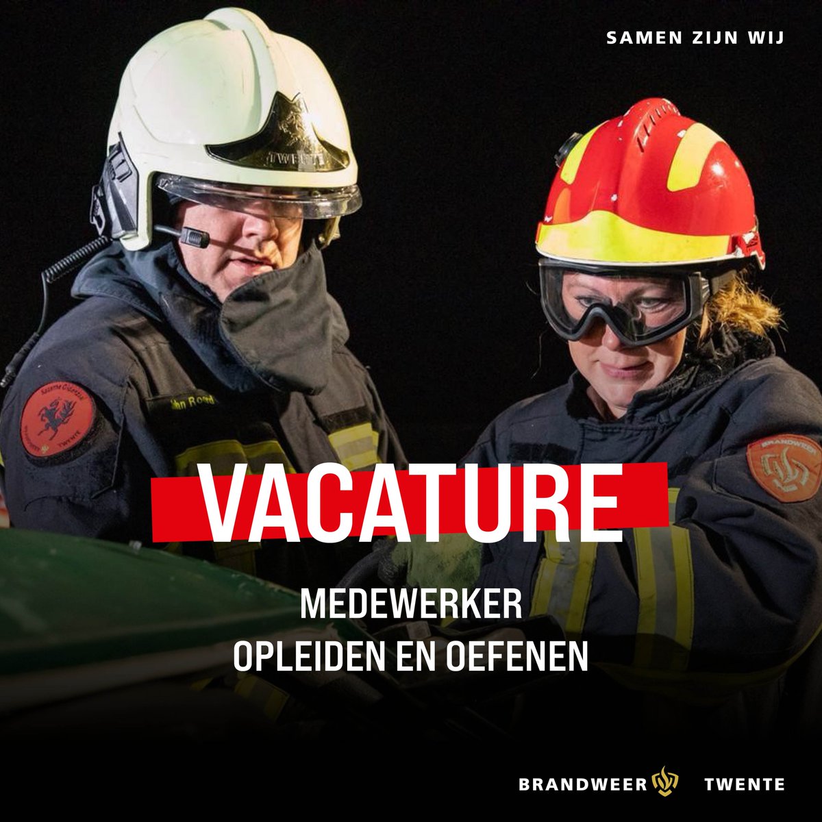 🚨𝗩𝗔𝗖𝗔𝗧𝗨𝗥𝗘 | Medewerker Opleiden &amp; Oefenen

Bekijk de #vacature hier: brandweer.nl/twente/werken-… en #solliciteer!