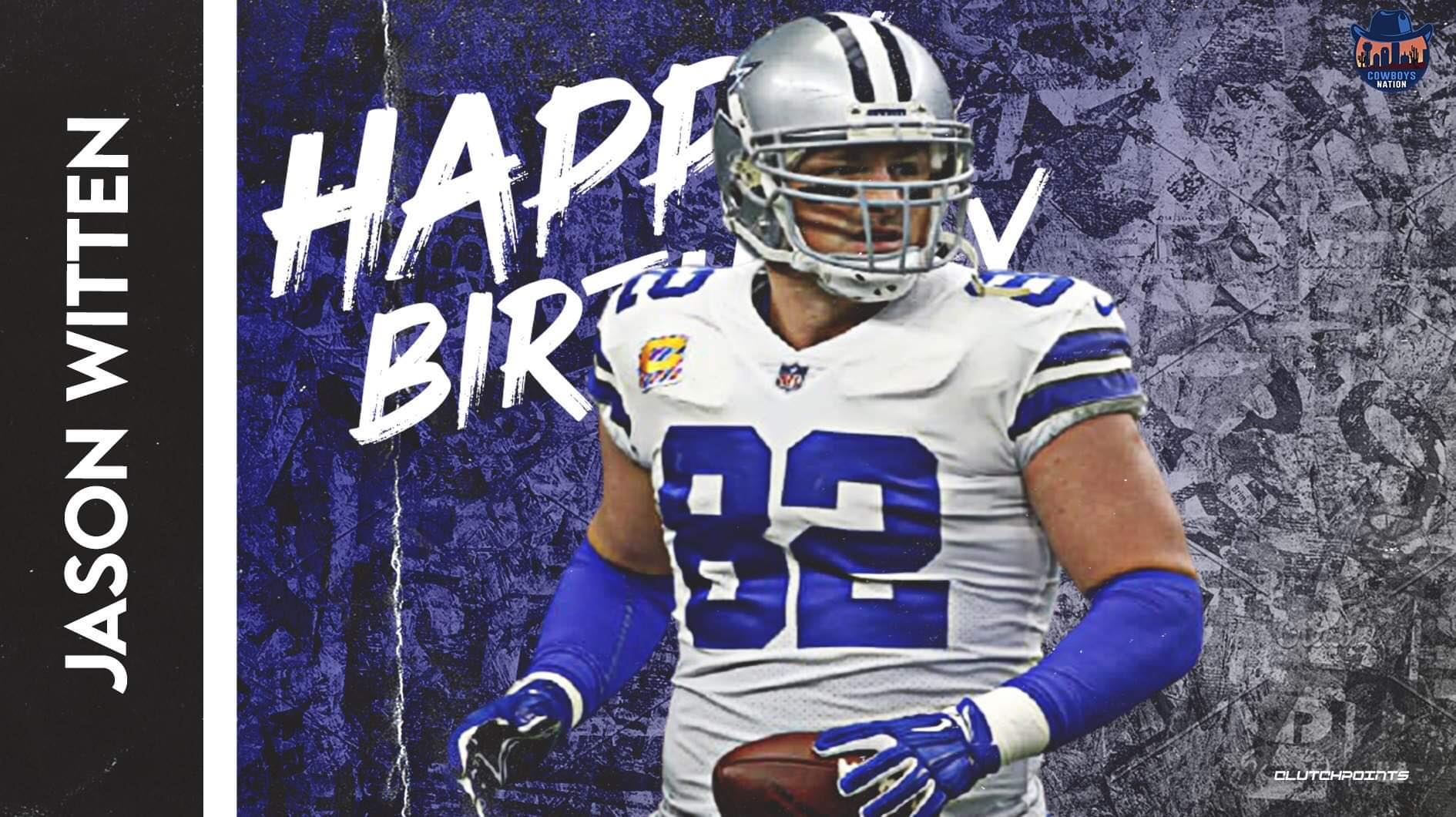 Let\s all wish 11x Pro Bowler and Cowboys legend, Jason Witten, a happy 39th birthday! 