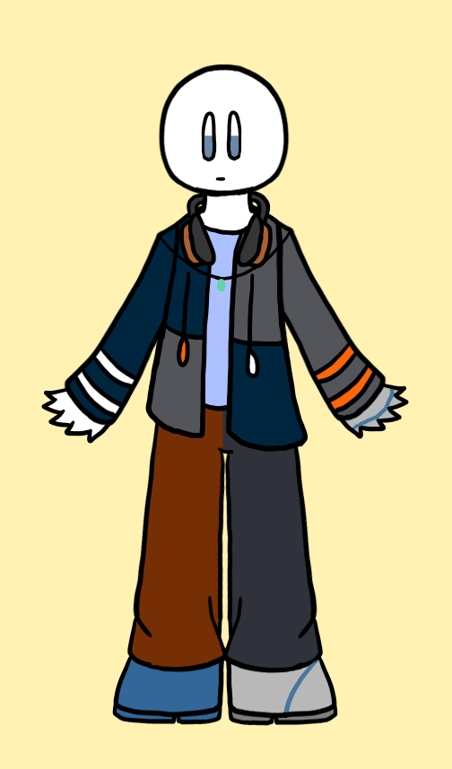 // Eyo I really just woke up and @RustyHeadset made a BANGER of a design

Anyways, uhh-

Henry and Odd Ghost/Burt fused !
Design by RustyHeadset ofc !