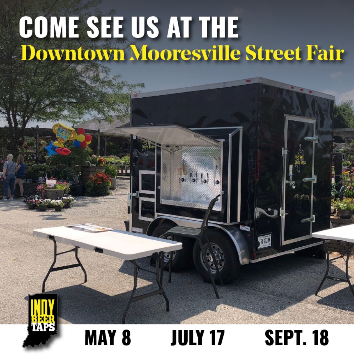 You know what goes great with fair food? Beer! Stop by our beer truck during the Downtown Mooresville Street Fair on Saturday, May 8 from 10 AM to 3 PM! For more details, visit facebook.com/events/7911071….