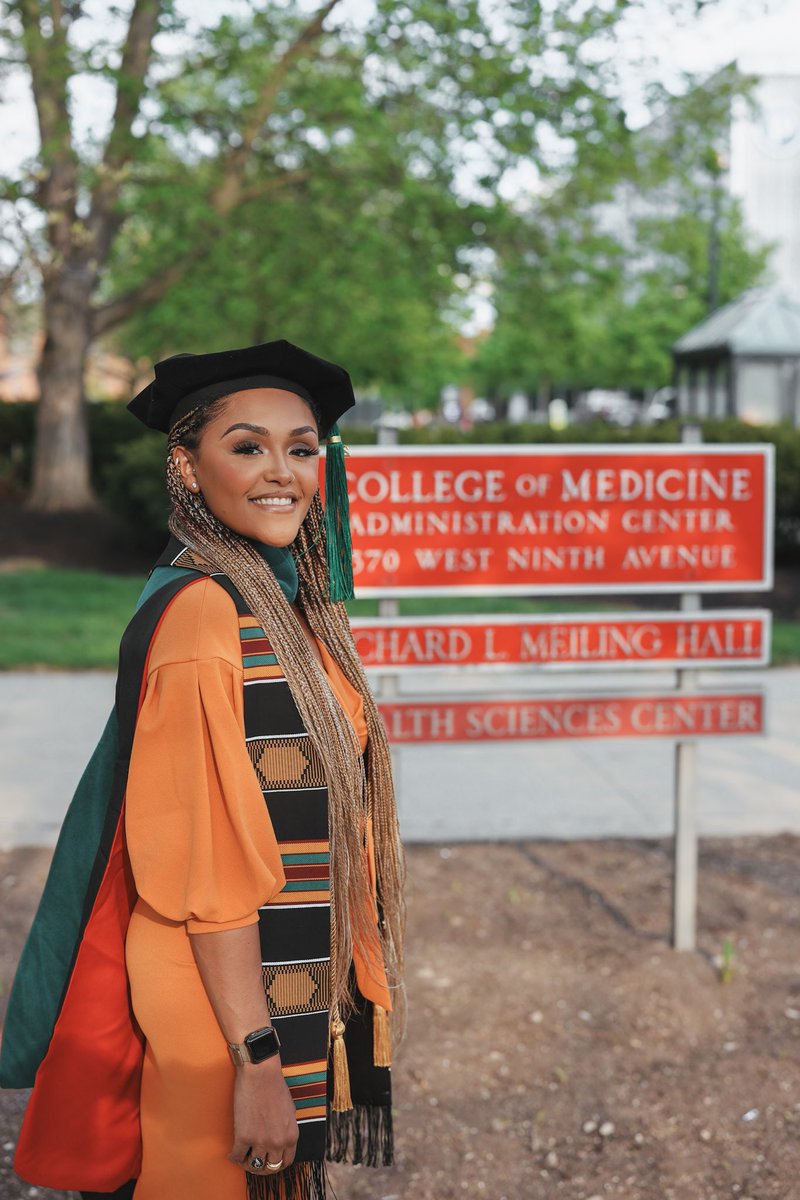 How beautiful is the concept that the best is yet to come?

Humbled. Honored. Hungry.

#gradszn #MedTwitter #blackwomeninmedicine #obgyn #gyngang #OSUGrad #osucom