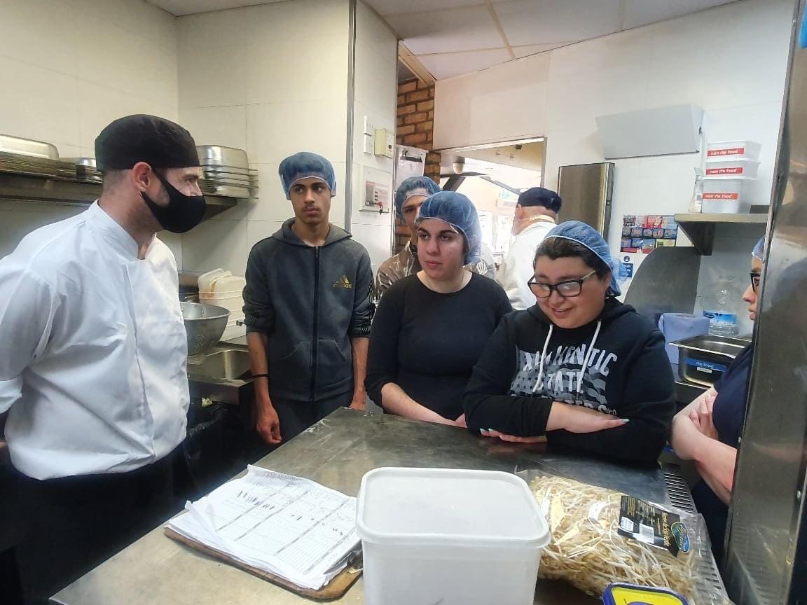 Students enrolled on the Personal and Social Development Programme visited #Wagamamas as part of their Healthy Eating and Food Hygiene Modules.