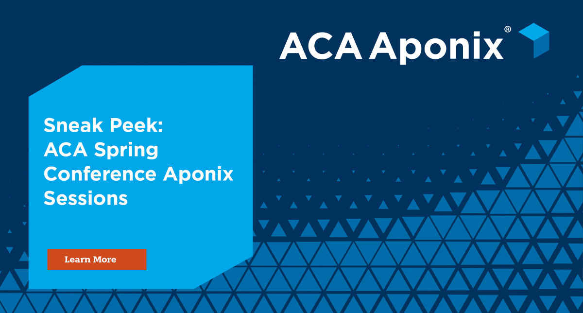 AponixFT's tweet image. ACA&apos;s virtual spring conference is almost here. Here’s a sneak peek of our Aponix sessions with details on what you can expect to learn.
bit.ly/3b871tV #ACAInsights