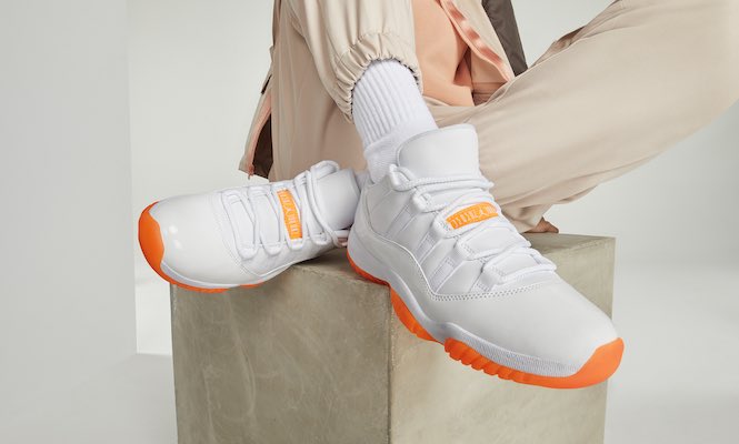 Women’s Air Jordan 11 Low ‘Bright Citrus’
