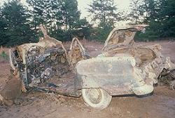1958, a Ford sedan carrying 2 women careened off of a bridge and into the lake. The car & remains weren’t found until 1990. Some say the ghost of one of the women, Susie Roberts, dubbed the "Lady of the Lake" wanders the bridge at night in a blue dress, lost & restless...