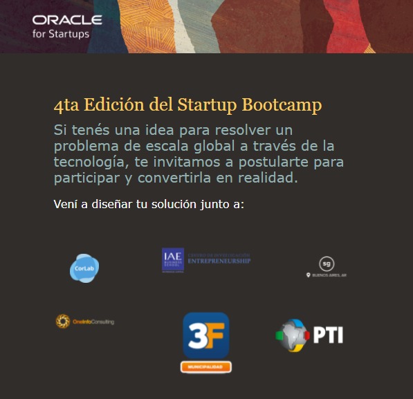 📣Llega la 4ta edición del Startup Bootcamp‼️

Un evento de alta intensidad donde se aprende haciendo.

📆31 de Mayo
⏱️Duración: 4 semanas
‼️ Participación gratuita

⚠️ Cierre de inscripciones: 23 de Mayo

👉🏽 lnkd.in/d6NkmTk