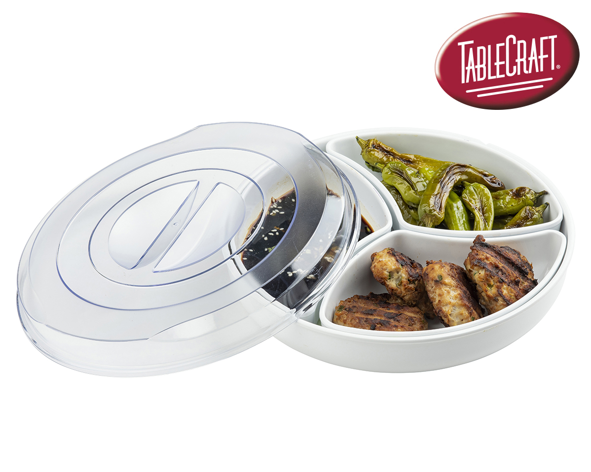 tablecraftEU's tweet image. Introducing the Simple Service Collection. A modern twist on compartmentalised serving options; this capsule collection consists of one dish with a lid, and 3 tear drop shaped inserts to create a unique combination or look. Get the details here: bit.ly/3ti4bsH