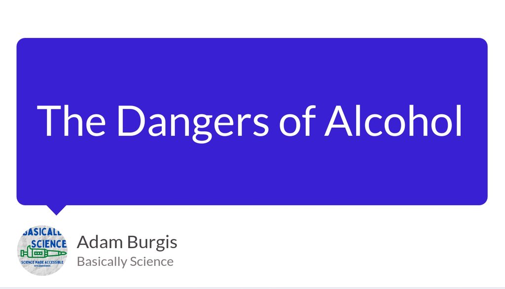 ScienceBasicPod's tweet image. This sounds fine and dandy, however, they blatantly ignore the other health risks associated with alcoholism, which far outweigh the benefits.

Read more 👉 lttr.ai/flZv

#BSPN #Science #AlcoholAbuse