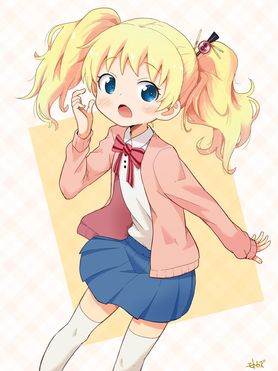 きんいろモザイク アリス カータレット モトカズのイラスト きんいろモザイク アリス カータレット モトカズのイラスト