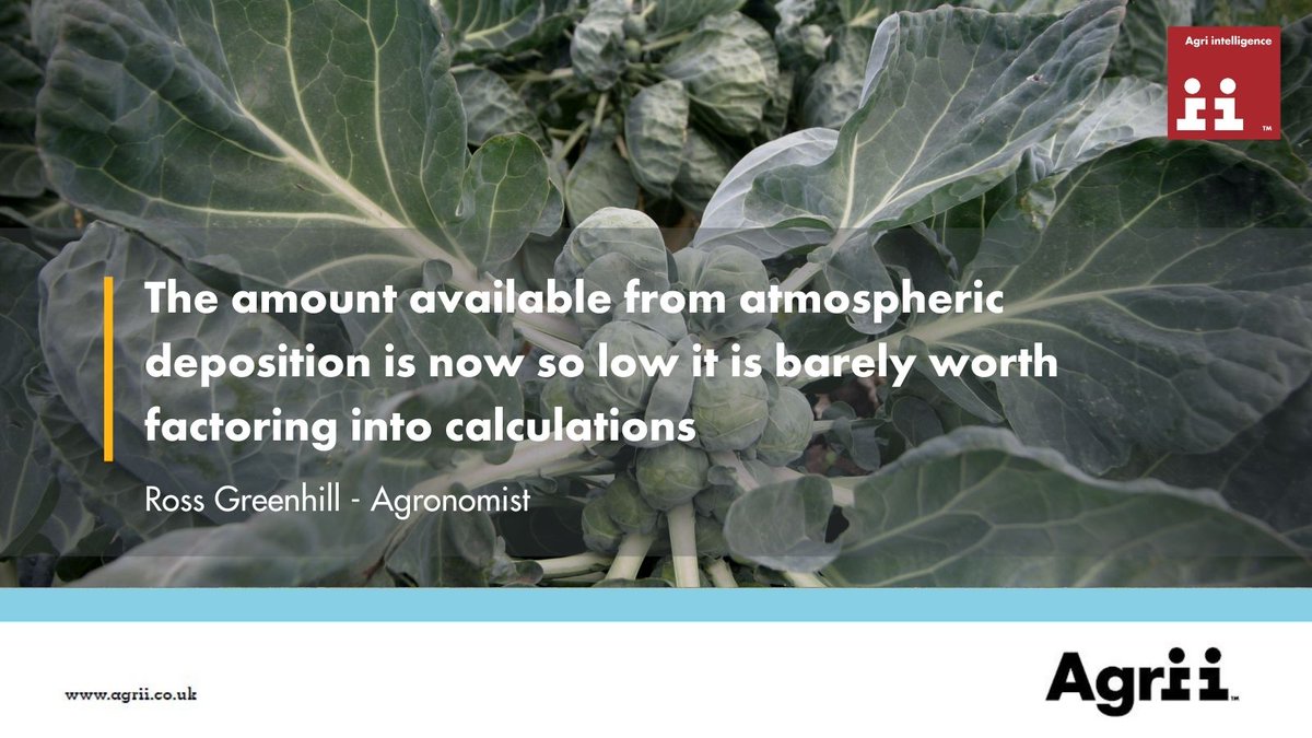 Would More Sulphur Improve Vegetable Quality?

bit.ly/Sulphur-vegeta…

#Vegetable #Nutrition