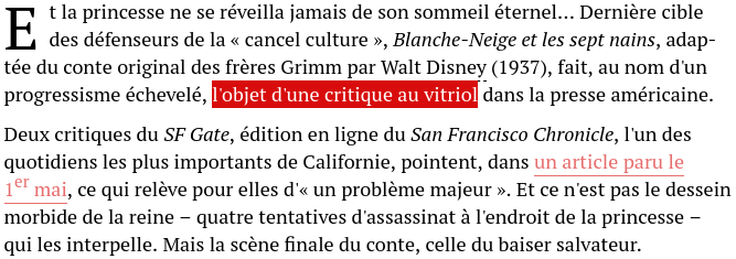 Mon conseil pour le Point : embaucher un journaliste sachant lire l'anglais pour écrire ce genre d'article. Parce que l'article du SFGate n'est pas au vitriol ; *au contraire* il est dithyrambique, à l'exception de ce seul élément.