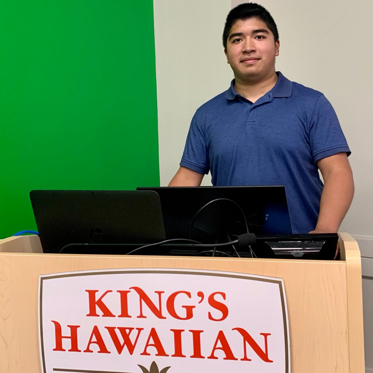 Grateful to the fantastic team at King's Hawaiian for the experiences given to our <a href="/Hall_Schools/">Hall County Schools</a> <a href="/FBHSFalcons/">FBHS Falcons</a> student, Giai. These team members are shaping the future for our students!