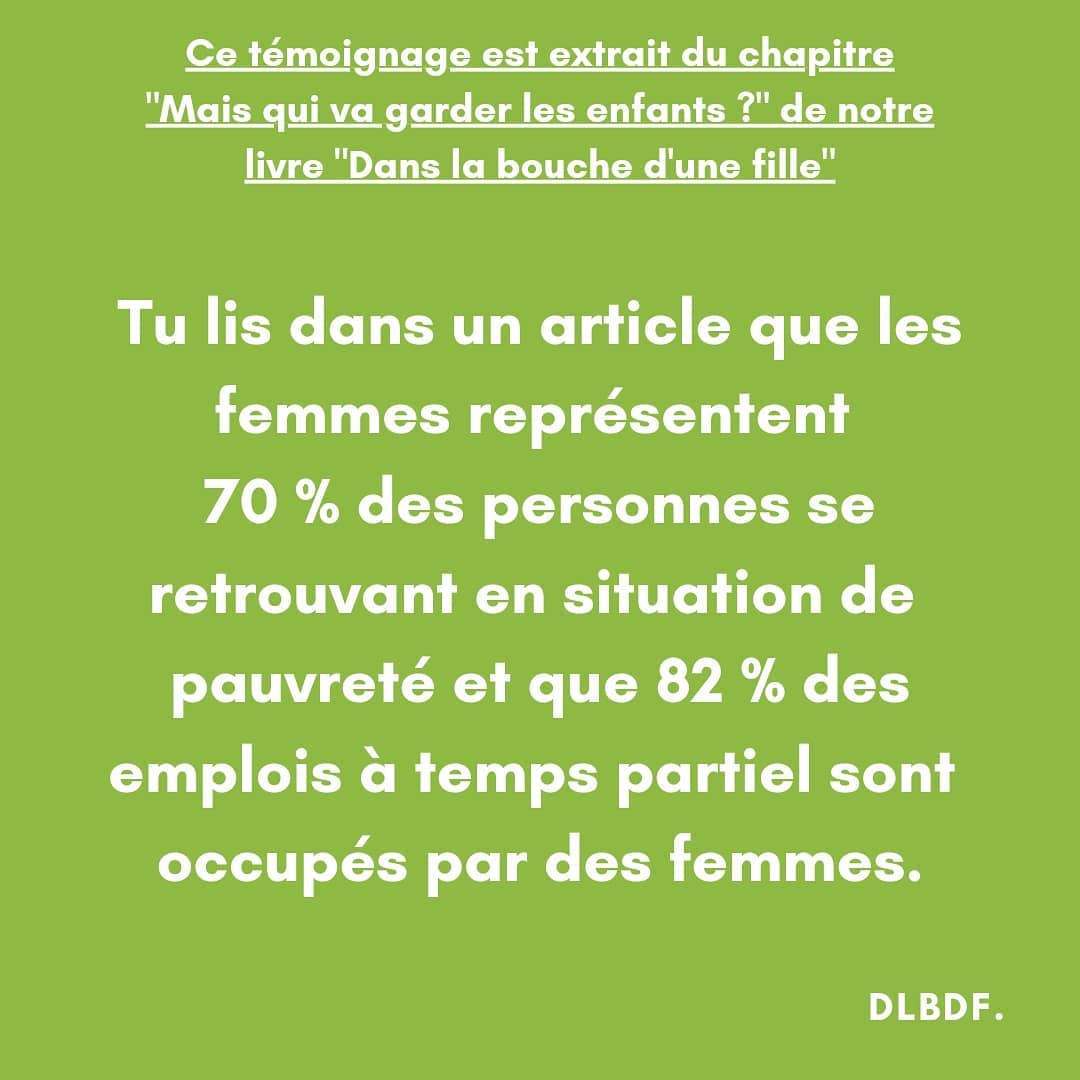 dlbdf_'s tweet photo. Ces témoignages sont extraits du chapitre "Mais qui va garder les enfants" de notre livre DANS LA BOUCHE D'UNE FILLE publié aux @editionsalbinmichel.
Pour en savoir plus sur le livre : https://t.co/n7ZvgTEhYa https://t.co/28M9pJ1SCW