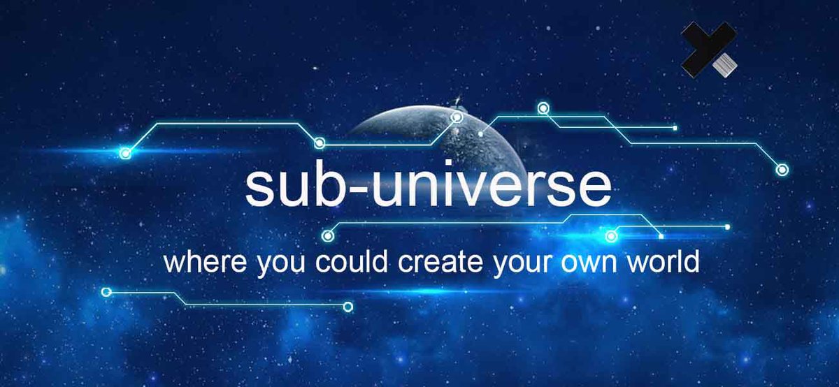 Sub-universe is colorful and unique, the owner of the sub-universe could customize his own economic model. Users could expand their own houses, open up islands, and independently develop sub-universes. We are coming soon!#NFTCommunity #NFT
