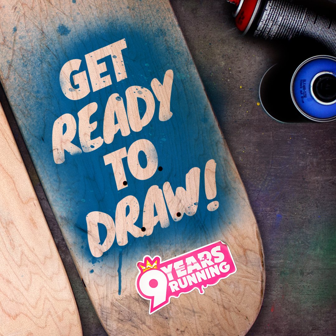 subwaysurfers's tweet photo. Pack your board AND your pens & paper. 😉
Wondering what we're gettin' ready for? We'll tell you all about it next week! #9YearsRunning 👑🎈 https://t.co/bfE1aY15H3