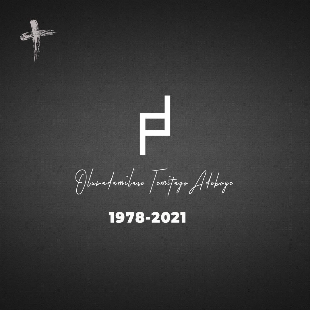 rccghq's tweet image. It is with a deep and heartfelt sense of loss, we announce the departure of our beloved son, brother, husband and father, Oluwadamilare Temitayo Adeboye. Who went to be with the Lord on the 4th of May, 2021. 
His life was well lived as he served the Lord without reserve,giving...