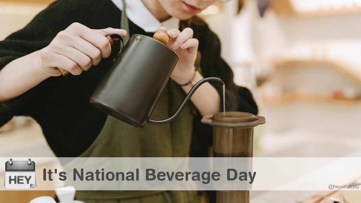 It's National Beverage Day! 
#NationalBeverageDay #BeverageDay #Beverages