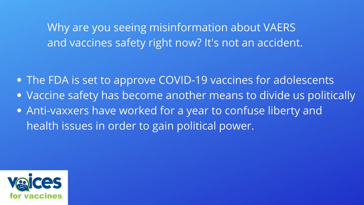 So why now,  @TuckerCarlson? Why are we spreading misinformation about  #vaccines and  #VAERS now? I have a few hypotheses. Am I right?  #wecandothis    #ThisIsOurShot