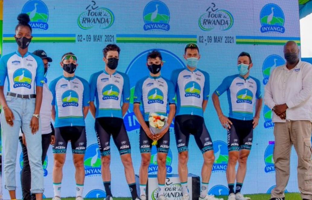🇷🇼 <a href="/tour_du_Rwanda/">𝗧𝗼𝘂𝗿 𝗱𝘂 𝗥𝘄𝗮𝗻𝗱𝗮 🇷🇼</a> Classifications after stage 5 

🏆 🇫🇷 A. Boileau
💛 🇪🇷 <a href="/Metkel_eyob/">Metkel .Eyob</a>
💚 🇪🇷 <a href="/Metkel_eyob/">Metkel .Eyob</a>
💙 🇧🇪 L. Teugels
🧡 🇧🇪 L. Teugels
⚪ 🇪🇷 N. Zerai
🚴‍♂️🚴‍♂️🚴‍♂️ 🇫🇷 @BBHOTELSpbKTM 

Congrats!👏 

📸 <a href="/tour_du_Rwanda/">𝗧𝗼𝘂𝗿 𝗱𝘂 𝗥𝘄𝗮𝗻𝗱𝗮 🇷🇼</a> 

#TdRwanda2021 #cycling