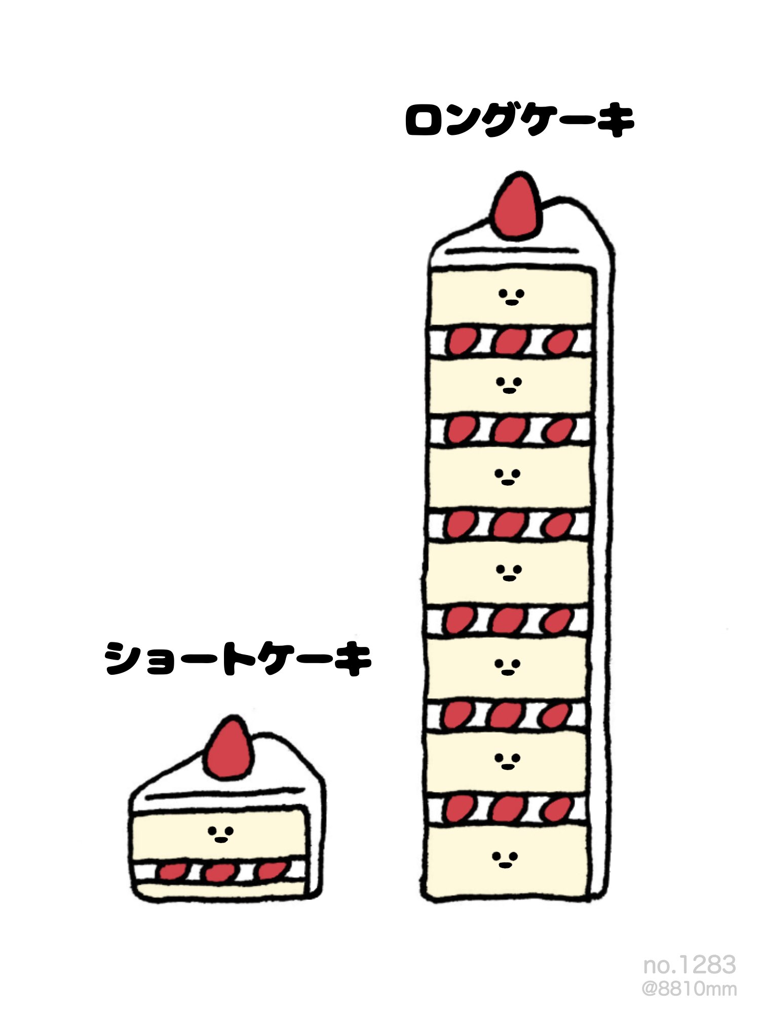 Uzivatel Seira K D Na Twitteru Rt 10mm お気に入りの縦長画像を見せよう ロングケーキ T Co Lqhcrjwubk Twitter
