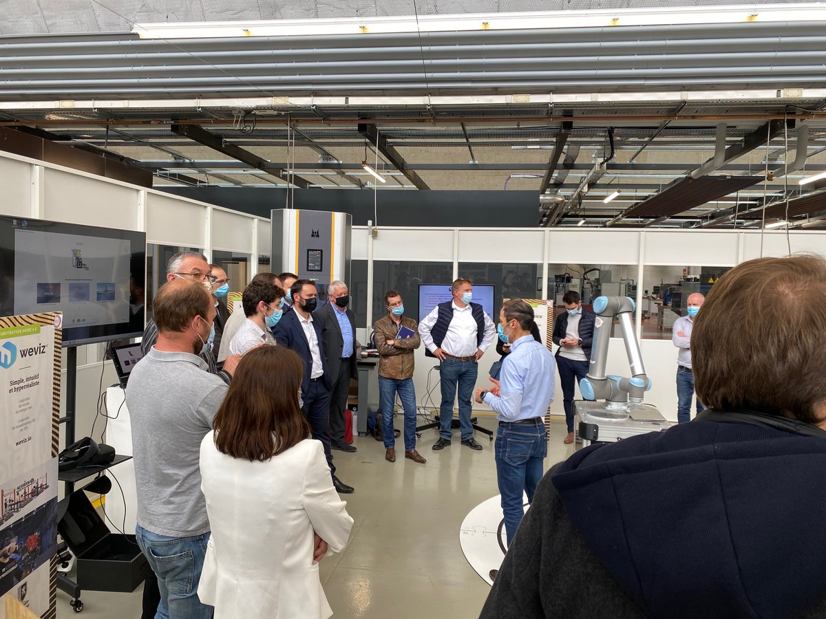 Merci à <a href="/AerospaceValley/">Aerospace Valley - Inactif</a> et <a href="/LatecoereGroup/">Latecoere</a>  pour cette après midi de découvertes et d'échanges hyper enrichissants au cœur du 𝗣𝗿𝗮𝗰𝘁𝗶𝗰𝗲 𝟰.𝟬 à <a href="/ArtsetMetiers_/">Arts et Métiers - ENSAM</a>  Bordeaux.
#usinedufutur #industrie40 #innovation  #digitalisation