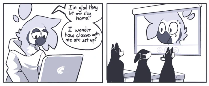 Like constantly giving a presentation 