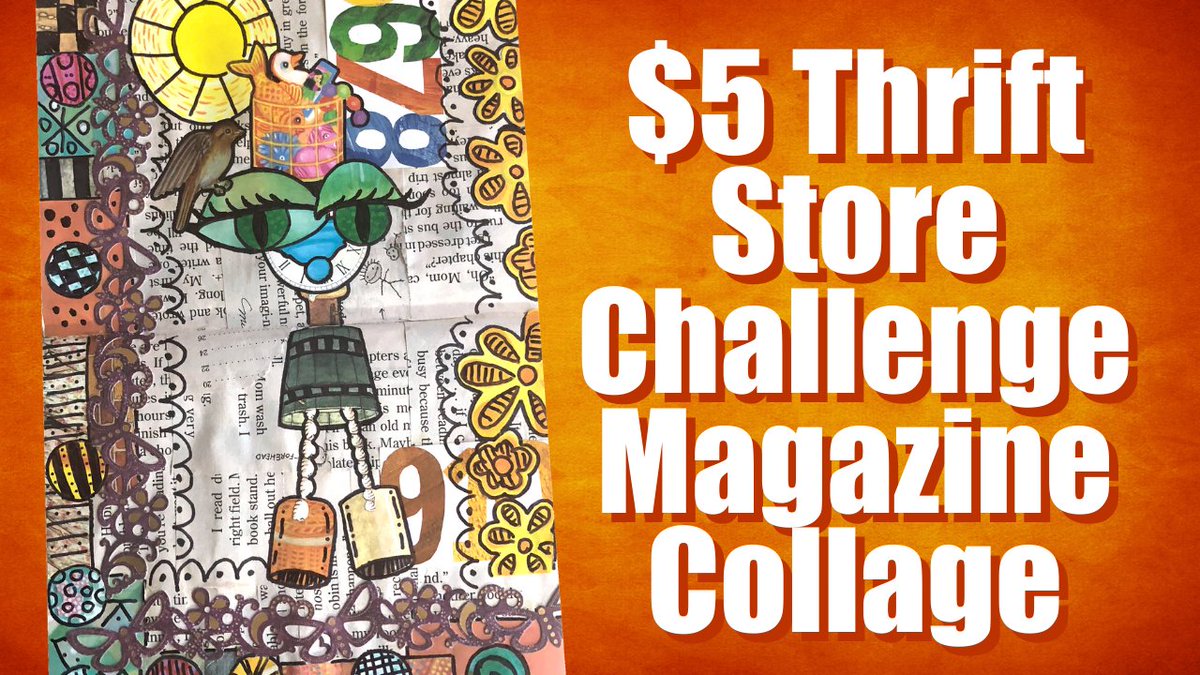 Salvation Army $5 Magazine Collage Challenge

loom.ly/RZGTYj4

Today I visit the Salvation Army in New Port Richey Florida and find some amazing books to make magazine collage with! Thanks nice Jerry for helping a gal out!!
