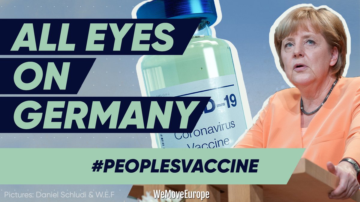 .<a href="/Regsprecher/">Stefan Kornelius</a> I want the EU to act decisively to boost production and access to COVID-19 vaccines and treatments in the long term! Please support a TRIPS Waiver on COVID-19 Intellectual Property <a href="/vonderleyen/">Ursula von der Leyen</a> #PeoplesVaccines #Vaccine4All