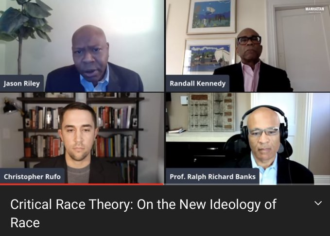 I recently stumbled upon this panel on the topic of Critical Race Theory (what else?) hosted by The Manhattan Institute and was shocked by the lineup. Why the hell was Chris Rufo in the same conversation as Harvard Law professor Randall Kennedy?!?!What I saw blew me away. 