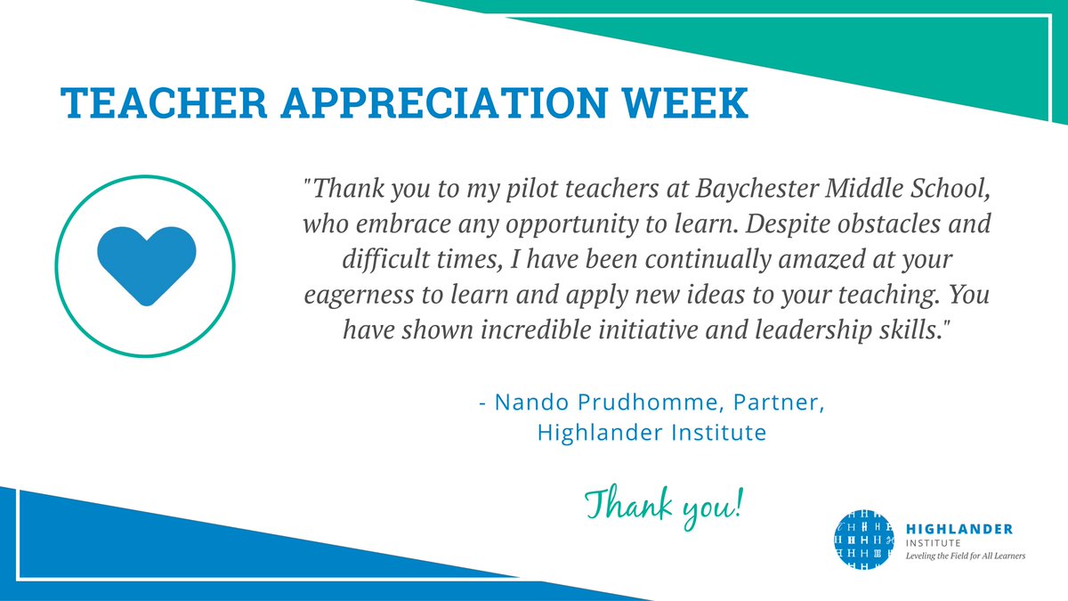 ThroughlineLrng's tweet photo. .@NandoPrudhomme keeps the #TeacherAppreciationWeek energy going this morning with a special shout-out for the team at Baychester MS! #ThankATeacher #MakeWaves #BronxStrong #PathwaysBook https://t.co/d2sZSHODHQ