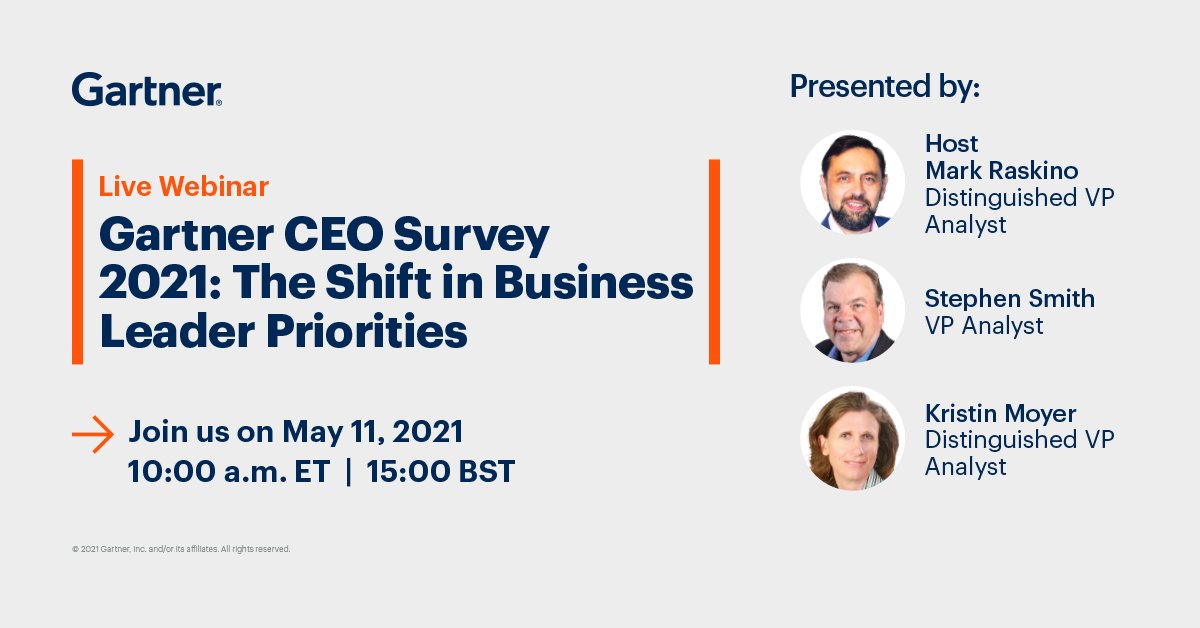 Gartner on Twitter "Where should CIOs and other digital and data