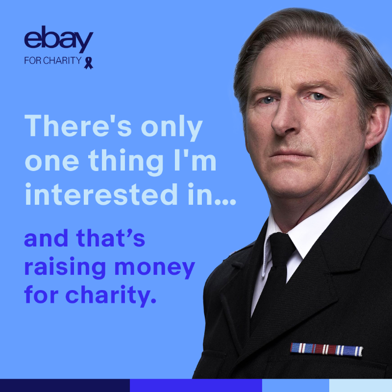 eBay_UK's tweet photo. Adrian Dunbar (aka #LineOfDuty’s Ted Hastings) is auctioning off his AC-12 puffer jacket to raise money for @Annos_Africa. Now we’re cooking on gas! 🔥🚔