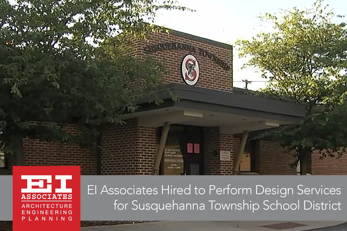 EIassociates's tweet photo. Our team is excited to be assisting the Susquehanna Township School District with Capital Improvements! https://t.co/hWT6KxlOpW
#schooldesign #planning #renovations #upgrades #architects #engineers https://t.co/FeYmCM46lP