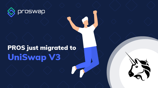 proswapcom's tweet image. ProSwap (PROS) migrated to #UniSwap v3, and we are among the first 100 projects to do that! Bringing along concentrated #liquidity and multiple fee tiers. It’s the most efficient AMM! Trade #PROS with Uniswap v3!
🔗 uniswap.org 
🔗 eth.proswap.com