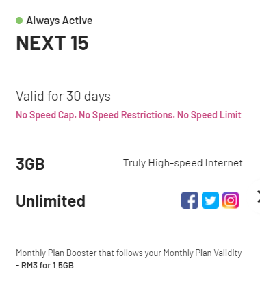 lanlan_0704's tweet photo. @digitelco hi, I'm digi prepaid user. If I redeem the Jaringan Prihatin for Data plan RM 15x12 months, the RM 15 can use to buy NEXT 15 plan or not? Thx~ https://t.co/Tx9rZECWXu