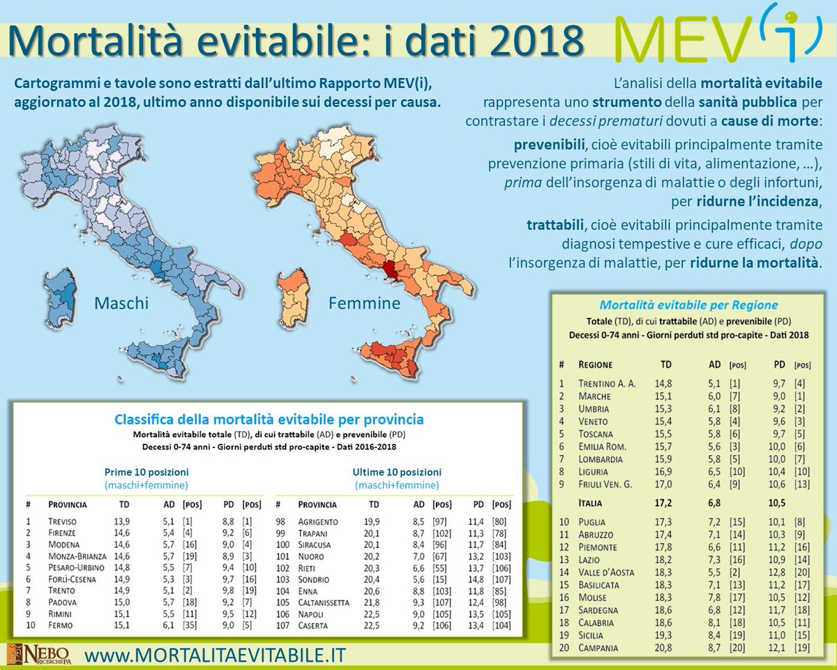 NataliaBuzzi's tweet photo. "Come eravamo": la #mortalità evitabile pre-#Covid, aggiornata agli ultimi dati Istat sui #decessi per causa. https://t.co/xTIAoTeRZc