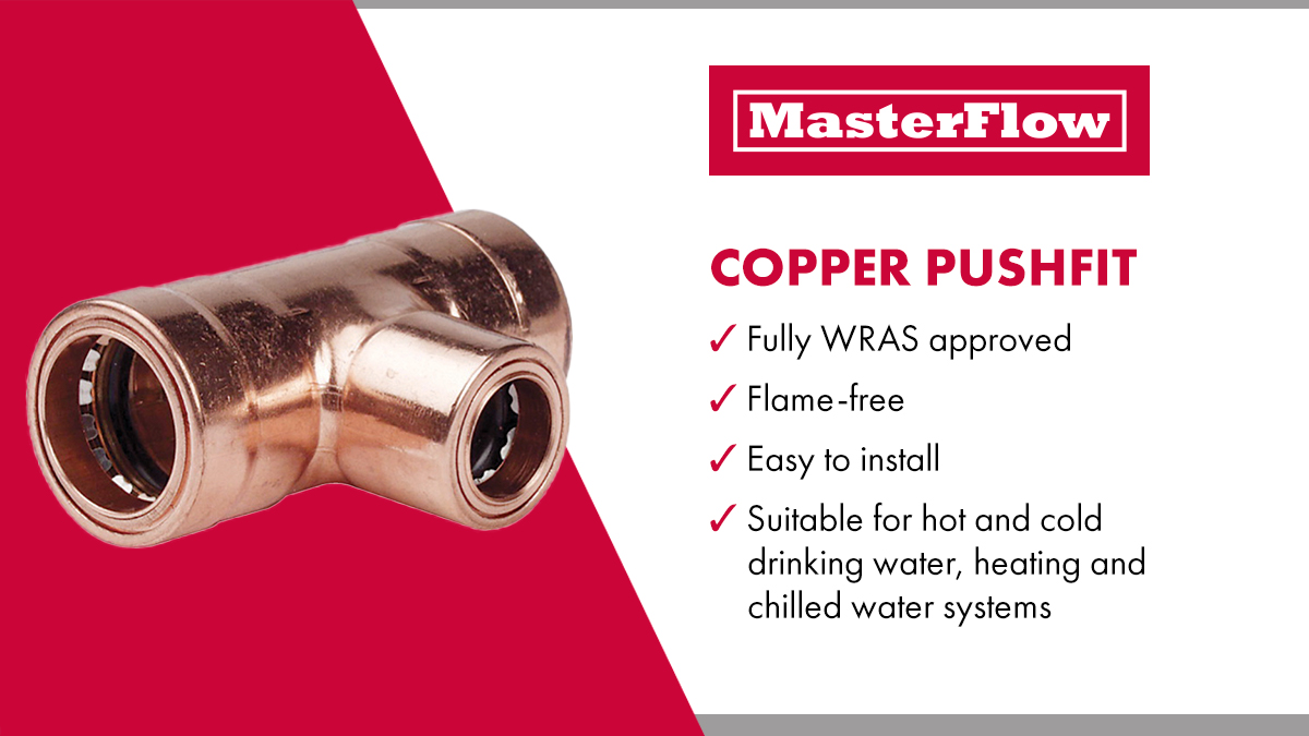 Mike_MFlow's tweet photo. Calling all Plumbers and Heating Engineers, Masterflow stock a range of time saving Copper Pushfit Fittings which are demountable. contact us for stockists in your area. #masterflow #merchants https://t.co/xSJ81tyKbQ https://t.co/mWIthhyPBl