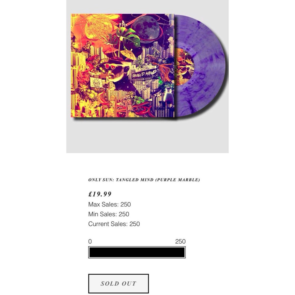 onlysunofficial's tweet photo. ☀️SOLD OUT ON BLOOD RECORDS! ☀️
Are you kidding me?! Thank you so much to everyone who has bought an vinyl so far! You can now only buy these through our Townsend store!! https://t.co/K3bSdJ5lCt