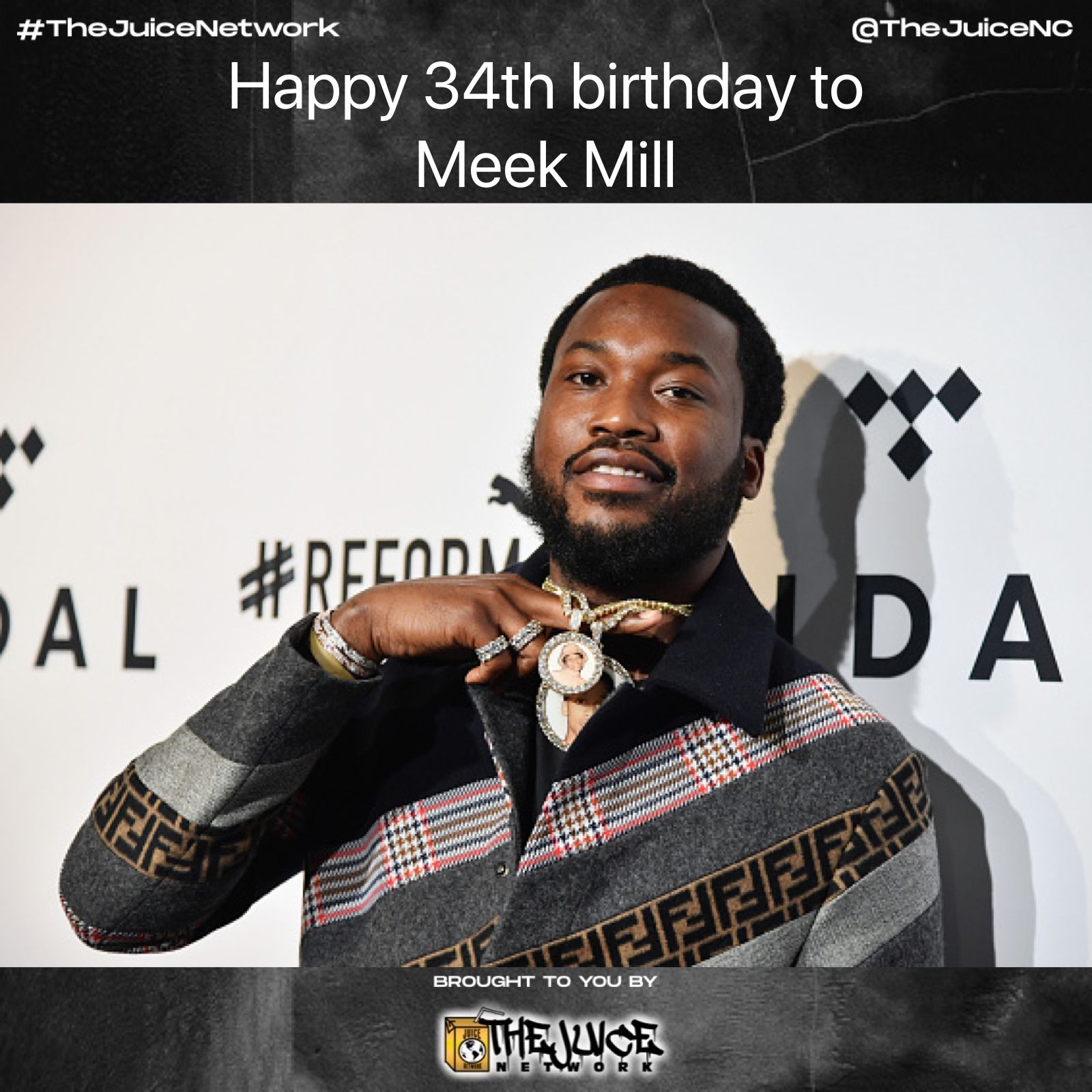 Happy 34th birthday to Meek Mill!    